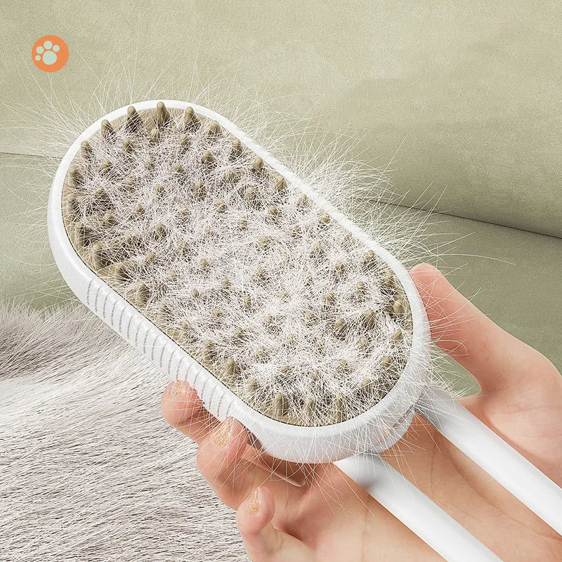 3 in 1 Cat Steam Brush Upgraded Version - Trendy Finds