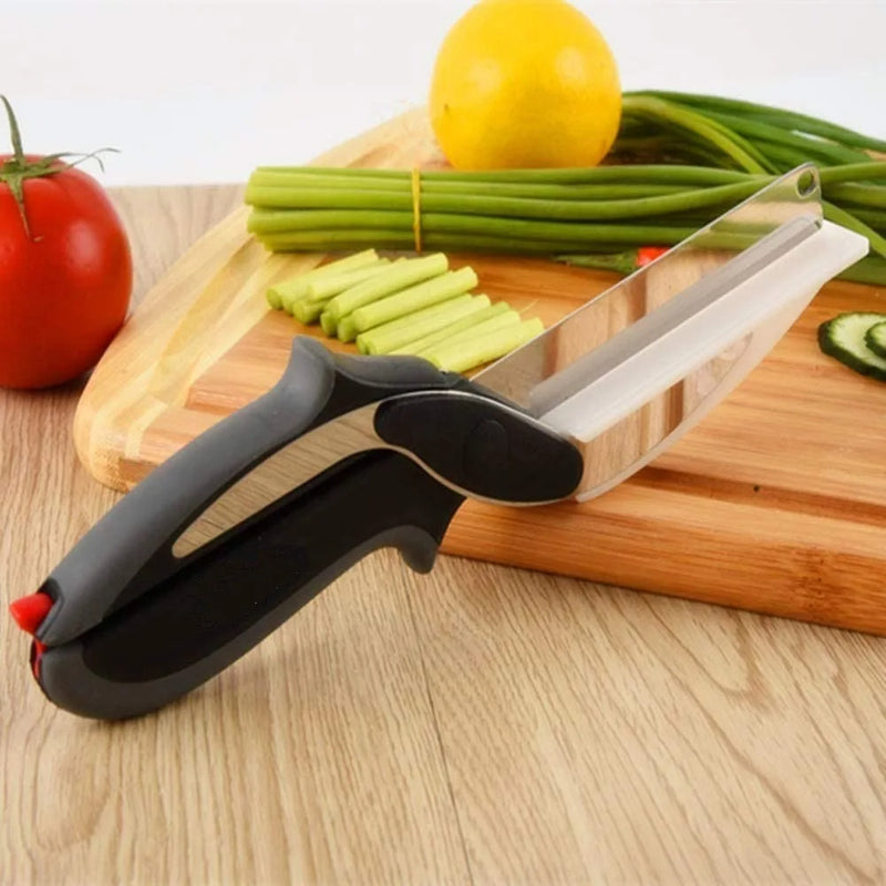 Chop Kitchen Scissors with Cutting Board - Trendy Finds