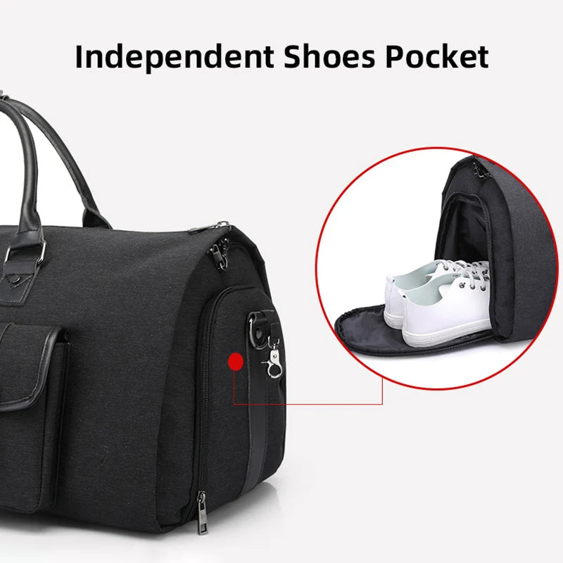 Multifunctional Convertible Travel Foldable Suit Bag - Trendy Finds