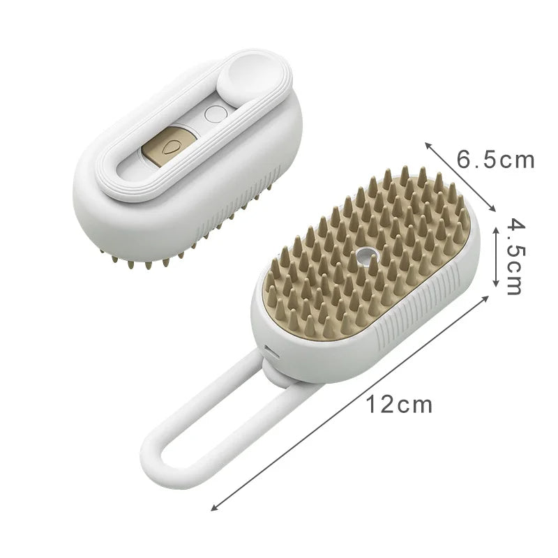 3 in 1 Cat Steam Brush Upgraded Version - Trendy Finds