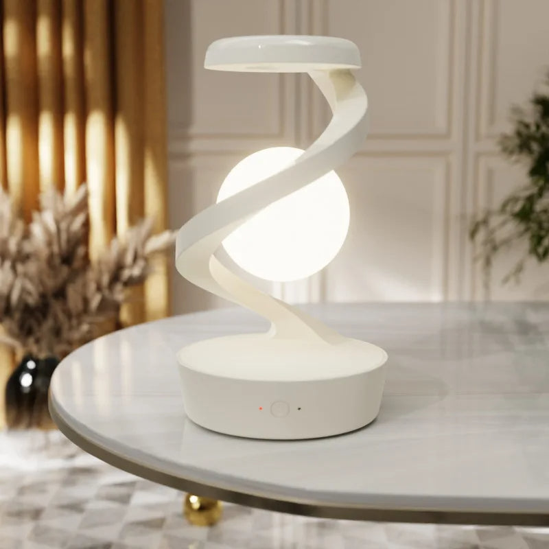 Levitating Ball Lamp with Wireless Charger - Trendy Finds