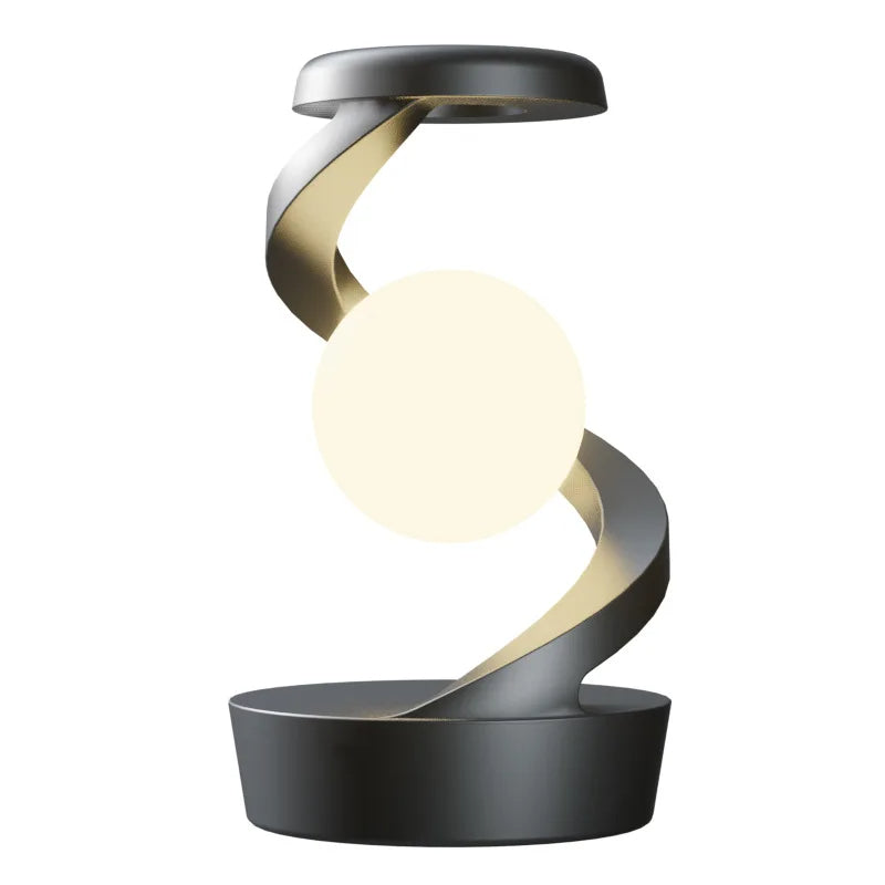 Levitating Ball Lamp with Wireless Charger - Trendy Finds